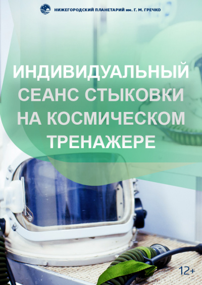 Индивидуальный сеанс стыковки на космическом тренажере